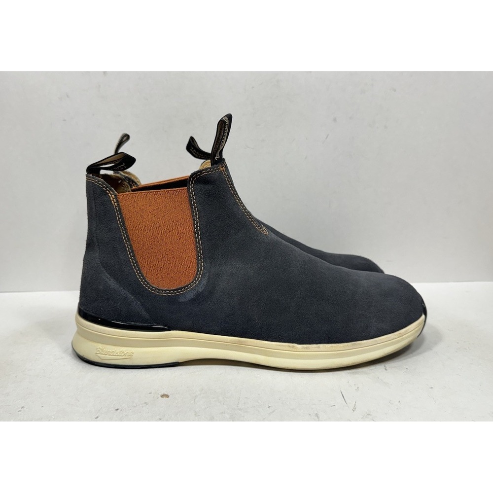 Blundstone 2147 Chelsea Sneaker Suede Boots Navy Blue Men's Size 13 US / 12 AU